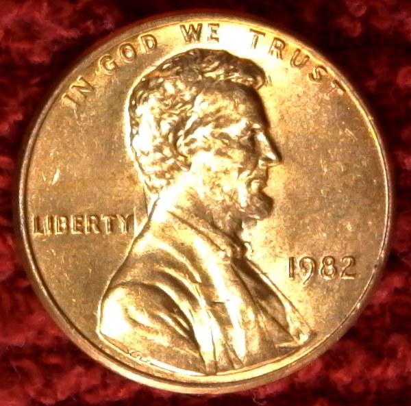 1982-P-Lincoln-Memorial-Cent-With-Nice-Die-Clash-Found-CRH